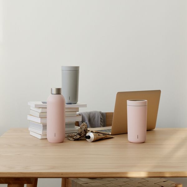To Go Click Thermobecher, light grey, Stelton