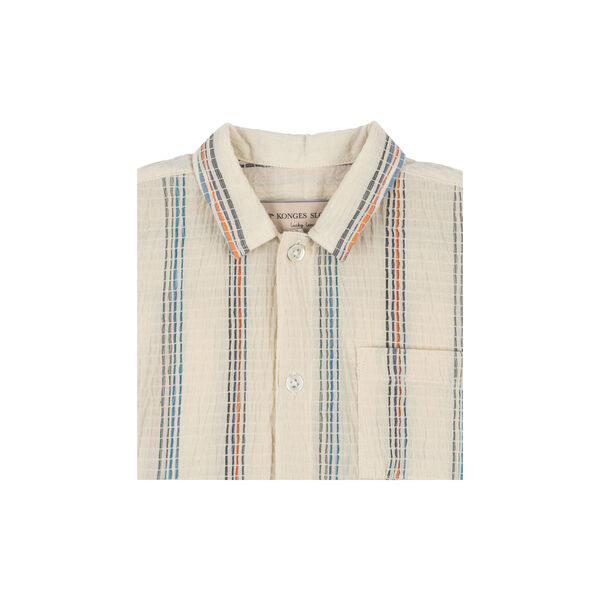 Vincent Kurzarmhemd, antique white, Konges Sl&oslash;jd