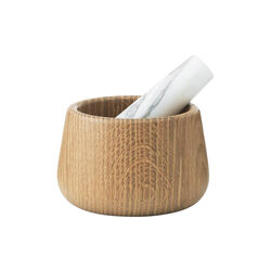 Craft M&ouml;rser und St&ouml;&szlig;el, eiche/wei&szlig;, Normann Copenhagen