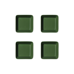 Teema Quadratische Schale 4 st&uuml;ck, hunter green, Iittala