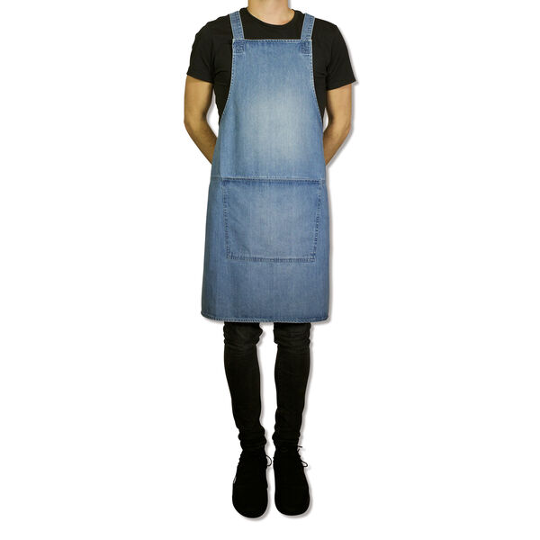Suspender Apron, blue Suspender Apron, blue, Dutchdeluxes