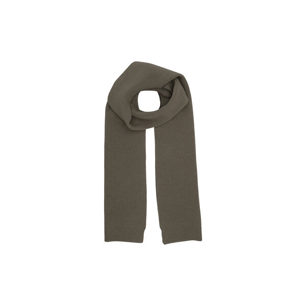 Merino Wool Scarf, dusty olive, Colorful Standard