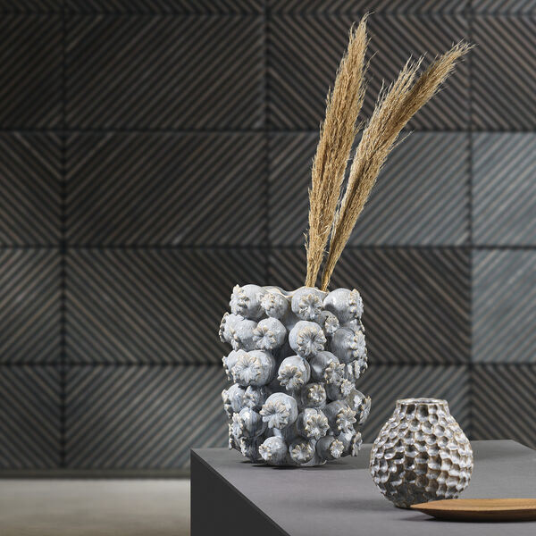 Elha Vase/&Uuml;bertopf, Ballad-Blau, Villa Collection