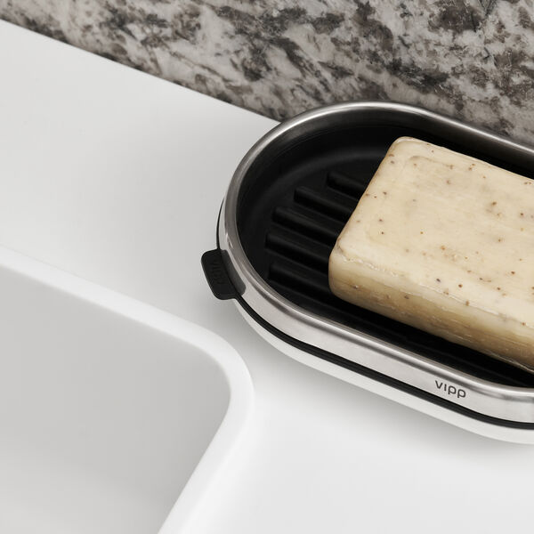 Vipp Seifenschale, weiß, Vipp