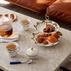 Star Fluted Christmas Zuckerschale, Royal Copenhagen