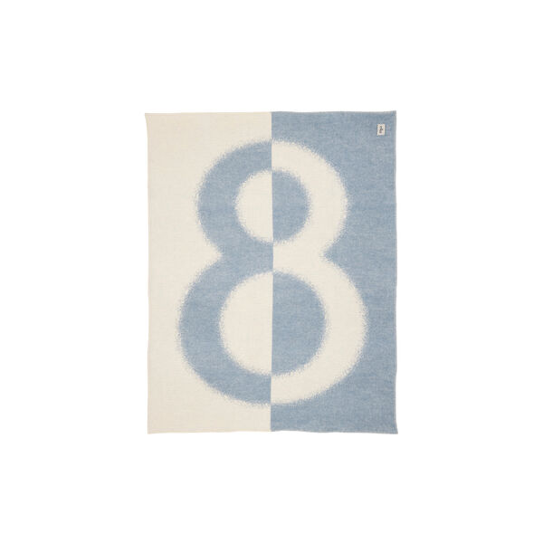 Iittala 8 blanket, misty blue, Iittala