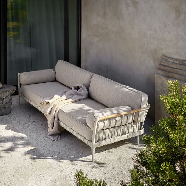 VIPP720 Open-Air 3-Sitzer-Sofa, Sand, Vipp
