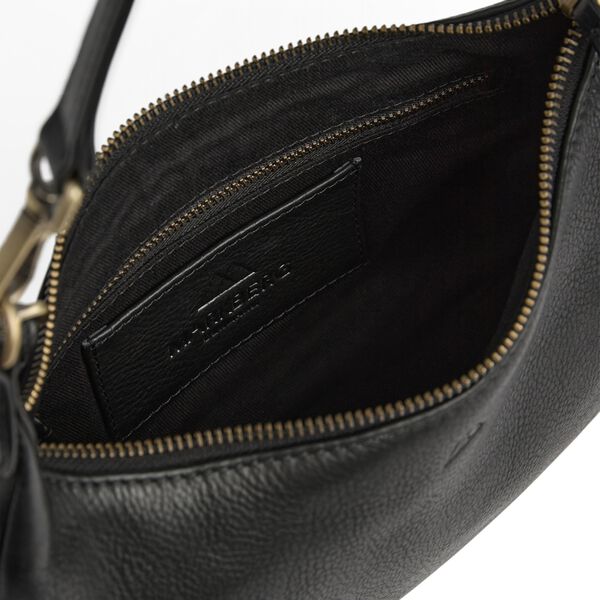 HaydenMBG Umh&auml;ngetasche Soft V., black w/br. gold, Markberg