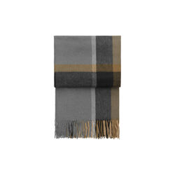 Manhattan Throw, yellow ocher/smoked glass, ELVANG