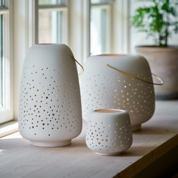 Keramiklaterne, mittel, Uyuni Lighting