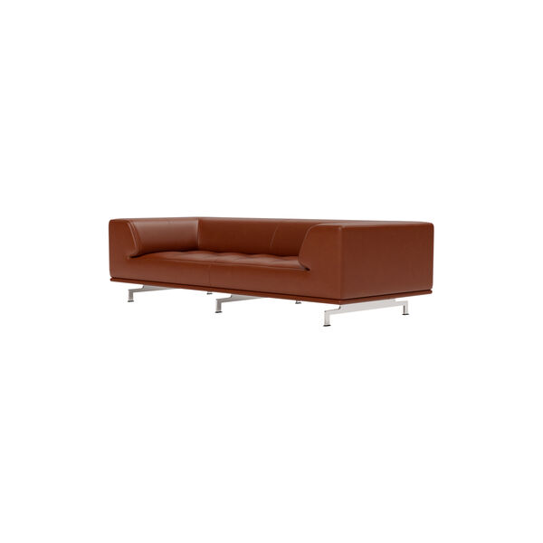 4510 Delphi Sofa, Cera 905/aluminium, Fredericia Furniture