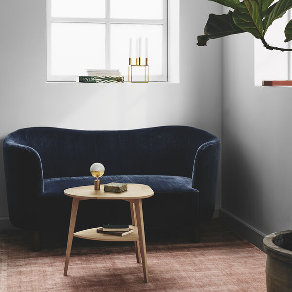 Heart Table, weiß geöltes eichenholz, Aakjaer Furniture