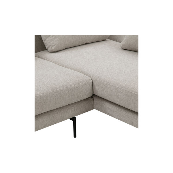 Edge V2 sofa med h&oslash;jrevendt chaiselong, soft 02, Wendelbo