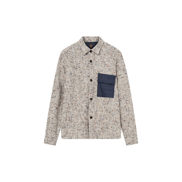 MMGWilson Nep Overshirt, ecru, MOS MOSH Gallery