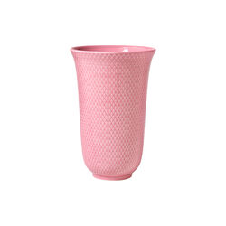 Rhombe Color Vase, rose, Lyngby Porcelæn