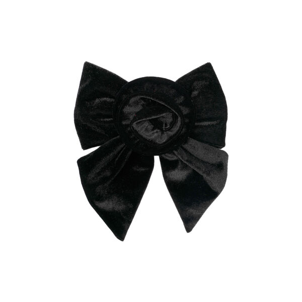Rosie Velvet Bow, black, SUI AVA