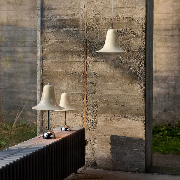Pantop Portable Table Lamp, cream white, Verpan