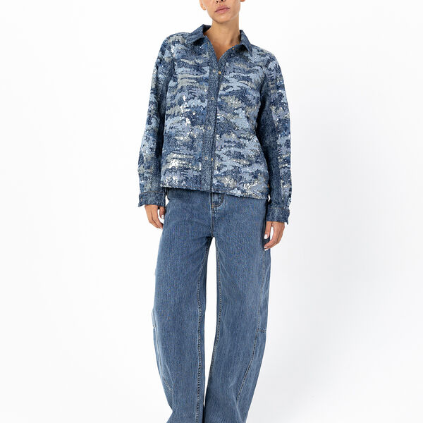 Paillettenjacke, muliti color Pailletten, Coster Copenhagen