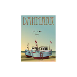 Danmark Fischerboote Plakat, ViSSEVASSE