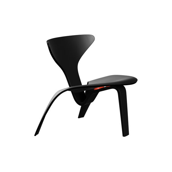 PK0 A&trade; Lounge Chair, black, Fritz Hansen