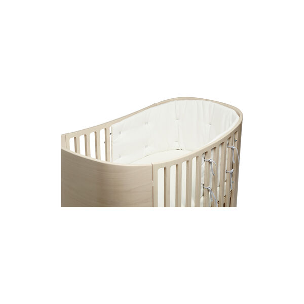 Bumper for Leander Classic™ Baby Cot, snow, Leander