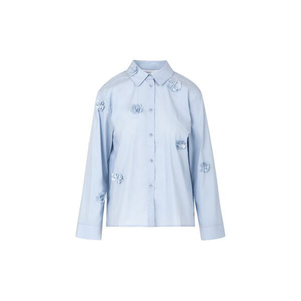 Shirt mit Blumen, bright blue, Coster Copenhagen