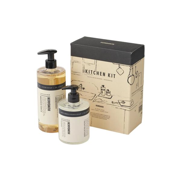 Geschenkbox Saubere K&uuml;che | Sp&uuml;lmittel & Geruchsneutrale Handseife | 750 & 500 ml, Humdakin