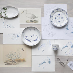 Musselmalet Vollspitze Teller Ø 25 cm, Royal Copenhagen