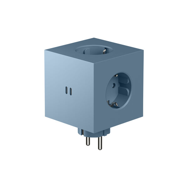 Quadratischer USB-C 2 (30W), haifischblau, Avolt