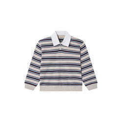 Thanos-Poloshirt, college stripe, MarMar Copenhagen