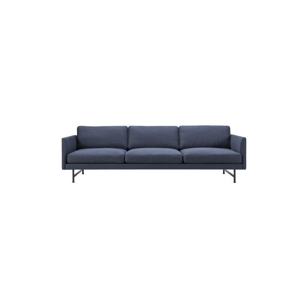 5623 Calmo 80 3-Sitzer-Sofa, m&oslash;rkebl&aring;/sort, Fredericia Furniture
