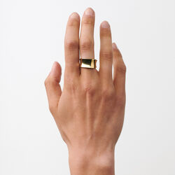 Reflection Ring, gold plated, Pernille Corydon Jewellery