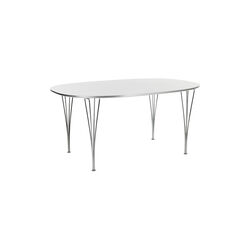Superellipse™ B616 Esstisch, white, Fritz Hansen