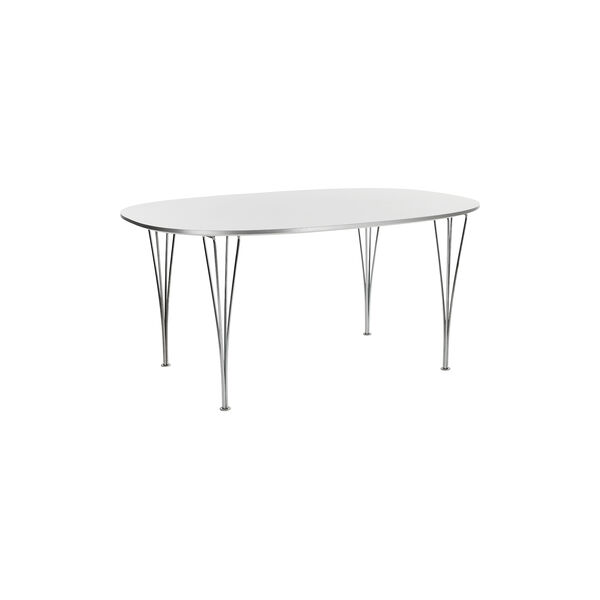 Superellipse™ B616 Esstisch, white, Fritz Hansen