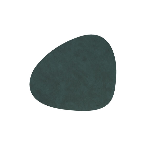 Nupo table mat Curve L, dark green, LIND DNA