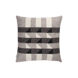KVAM Cushion, greyscale, R&oslash;ros Tweed