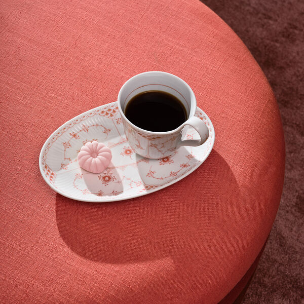 Koralle Musselmalet Halbspitze Hochhenkeltasse 33 cl, Royal Copenhagen