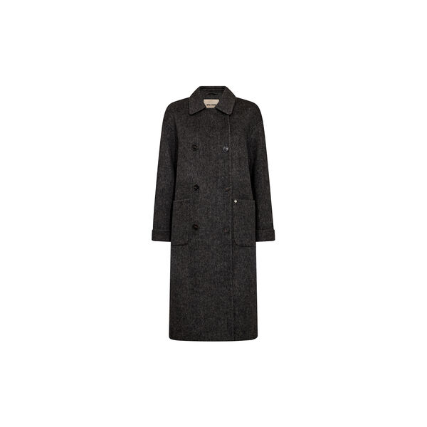MMLucca Barkley Wool Coat, phantom, MOS MOSH