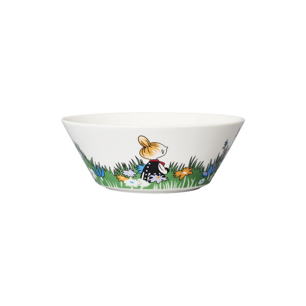 Moomin Bowl &Oslash; 15 cm Little My and Meadow, Moomin Arabia