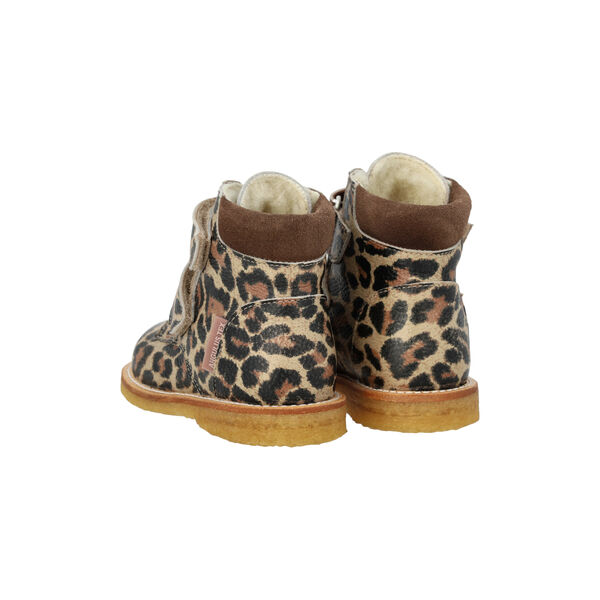 Lauflerner TEX-Winterstiefel, beige Leo/Taupe, ANGULUS