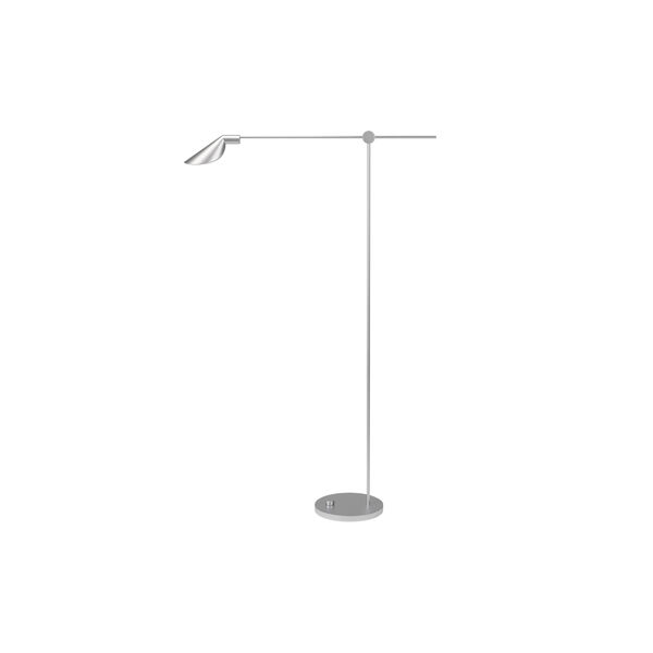MS011 Floor Lamp, polished steel, Fritz Hansen