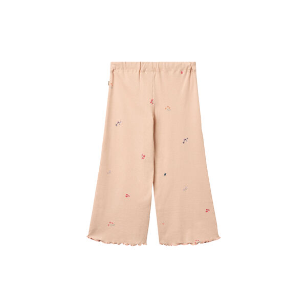 Set T-shirt S/S & hosen Alicia, rose flowers, Wheat