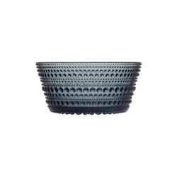 Kastehelmi Bowl, dark grey, Iittala