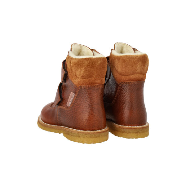 Klassischer TEX-Stiefel, cognac/cognac, ANGULUS