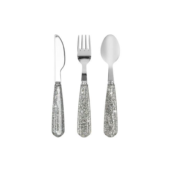 Sparkly Cutlery, sparkling blue, Konges Sløjd