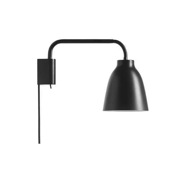 Caravaggio&trade; Read Wandleuchte, black, Fritz Hansen