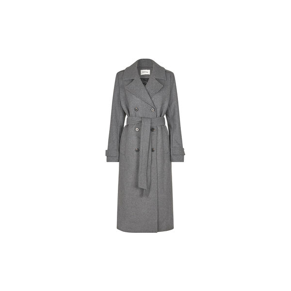 ShayMD Coat, dark grey melange, Modstr&ouml;m