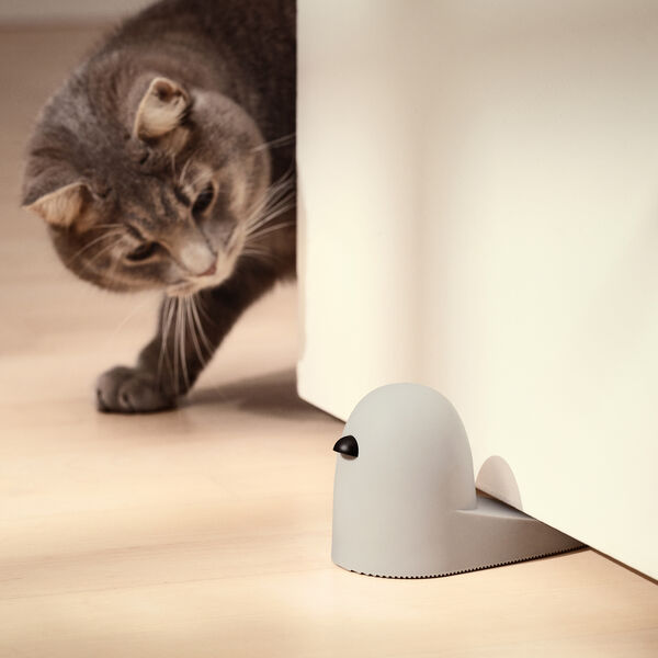 BOB Door Stopper, light grey, RIG-TIG