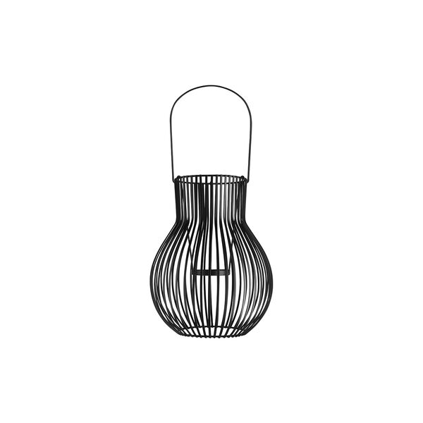 UPSIDE DOWN outdoor lantern, black, Uyuni Lighting