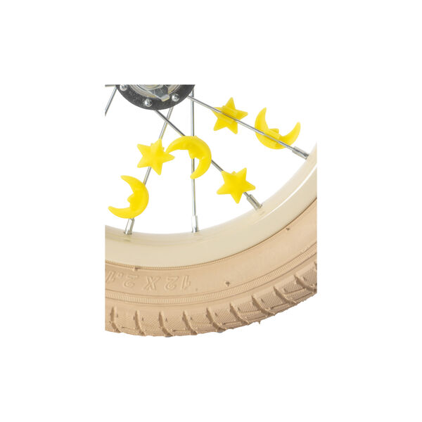 Fahrrad-Streamer und Perlen, dark blue glitter, Konges Sløjd